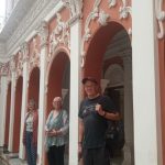 A family tour in the Sonargaon Museum, Bangladesh