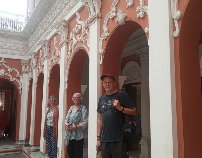 A family tour in the Sonargaon Museum, Bangladesh