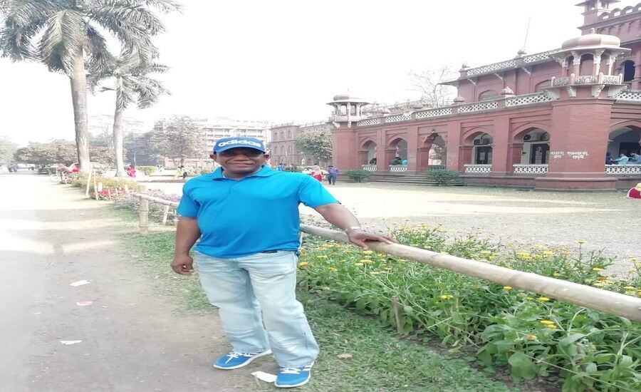 A Nigerian tourist in Dhaka, Bangladesh