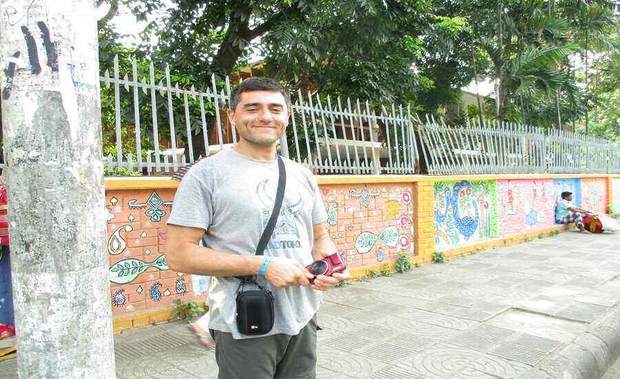 Visiting Dhaka University